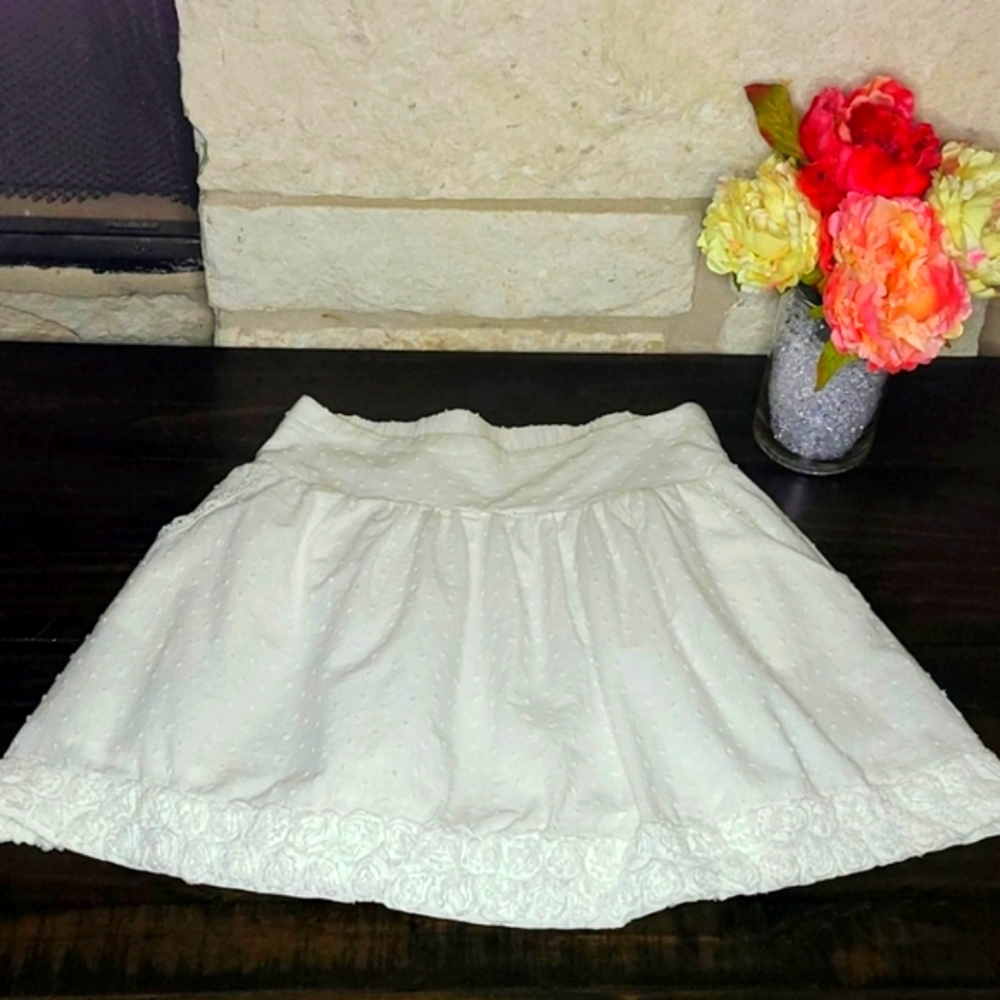 Charlotte Russe Cotton Mini Skirt